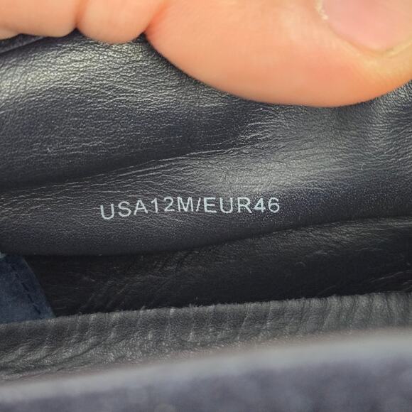 Vince Mens 12M Fenton Black Suede Leather Daily Slip On Casual Daily Sneaker - Picture 13 of 13